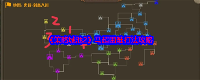 策略城池2马超困难打法指南-策略城池2马超困难模式如何玩