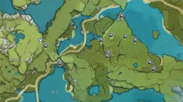 原神白铁块哪里多具体位置-白铁块采集地点推荐 原神白铁块哪里多具体位置-白铁块采集地点推荐